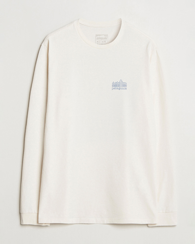 Herre | T-Shirts | Patagonia | Strataspire Responsibili LS T-Shirt Birch White