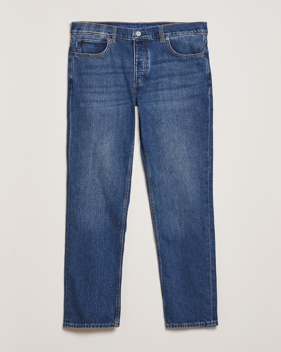 Herre |  | HUGO | Brody Tapered Fit Jeans Medium Blue