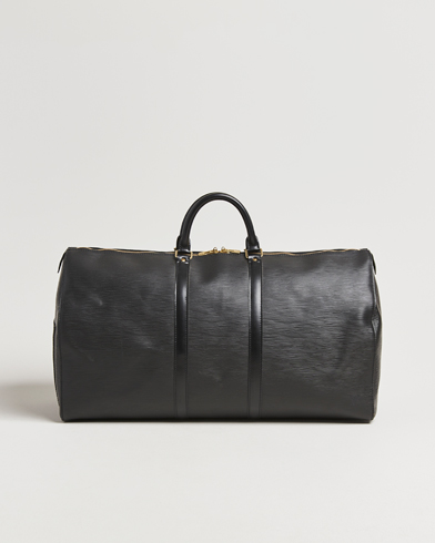 Herre | Pre-owned | Louis Vuitton Pre-Owned | Keepall 55 Epi Leather Bag Black
