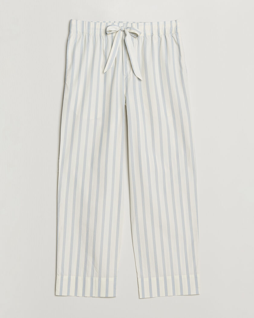 Tekla Poplin Pyjama Pants Needle Stripes – Flerfarget