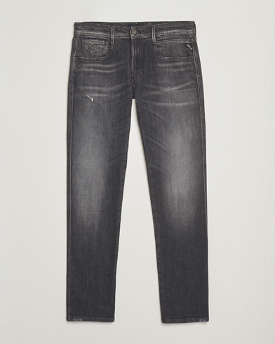 Replay Anbass 5 Years Wash Jeans Washed Black – Svart