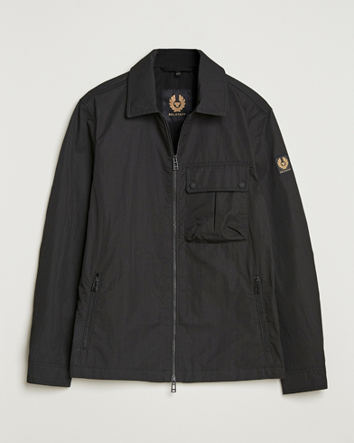 Belstaff Drome Overshirt Black – Svart