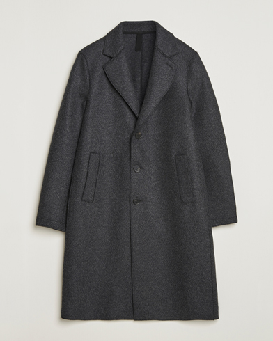 Harris Wharf London Cashmere Blend Overcoat Anthracite – Grå