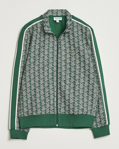 Lacoste Monogram Track Jacket Green/Sinople – Grønn