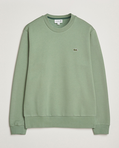 Lacoste Crew Neck Sweatshirt Thyme Green – Grønn