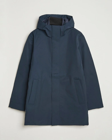 NN07 Blake Hooded Jacket Navy Blue – Blå