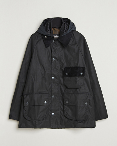 Barbour Heritage Modified Solway Wax Jacket Black – Svart