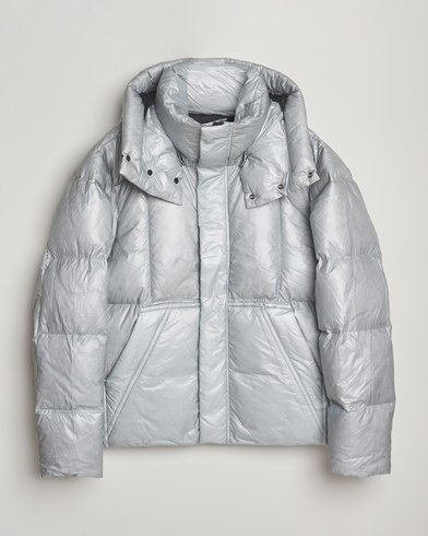 J.Lindeberg Kade Down Hooded Jacket High Rise – Grå