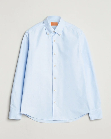Grigio Oxford Button Down Shirt Light Blue – Blå