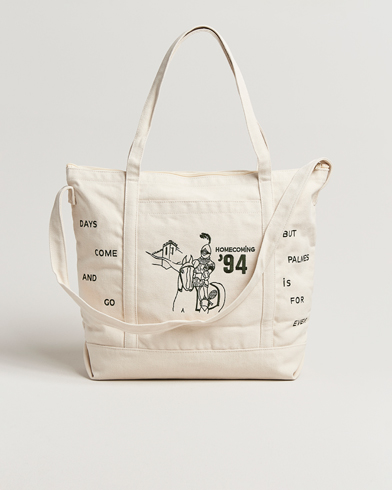 Palmes Forever Tote Bag Off White – Hvit