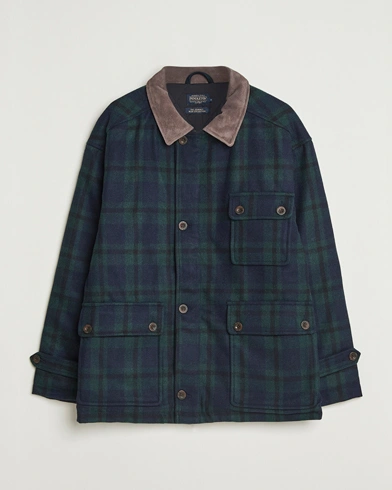 Pendleton Hunting Jacket Blackwatch Tartan – Blå