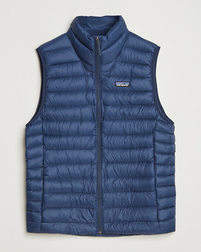 Patagonia Down Sweater Vest New Navy – Blå