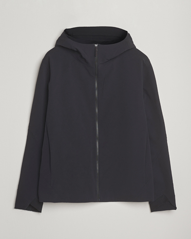 Arc'teryx Veilance Isogon GORE-TEX Hooded Shell Jacket Black – Svart