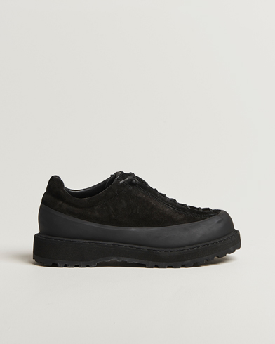 Stone Island Low Top Suede Sneakers Black – Svart