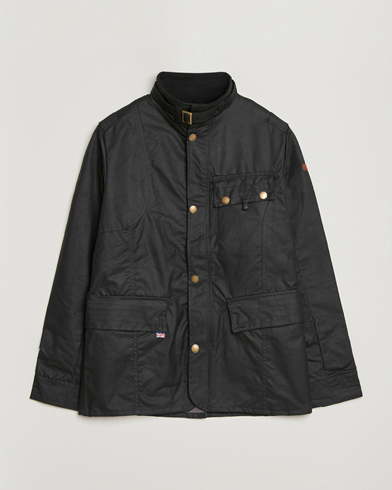 Peregrine Bexley Wax Jacket Black – Svart