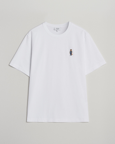 Maison Kitsuné Dressed Fox T-Shirt White – Hvit
