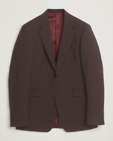 Tiger of Sweden Justin Wool Suit Blazer Triumph Steel – Rød