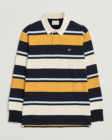Gant Striped Heavy Rugger Evening Blue Multi – Flerfarget