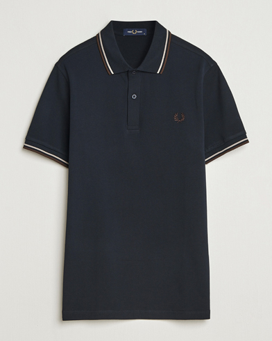 Fred Perry Twin Tipped Shirt Navy – Blå