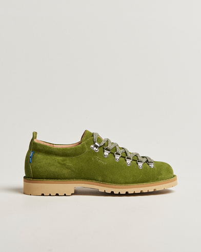 NN07 Fracap M121 Magnifico Suede Low Boot Firene Green – Grønn