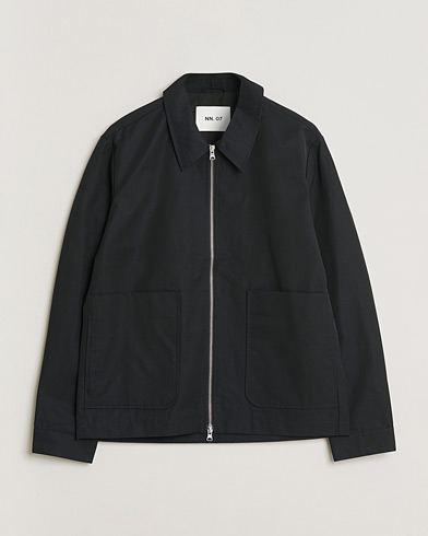 NN07 Gael Nylon Jacket Black – Svart