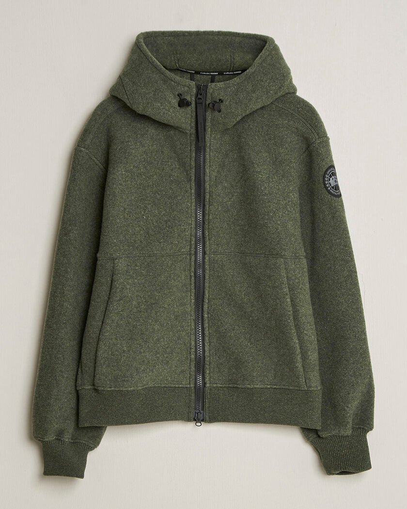 Canada Goose BD Chillwack Fleece Bomber Moss Khaki – Grønn