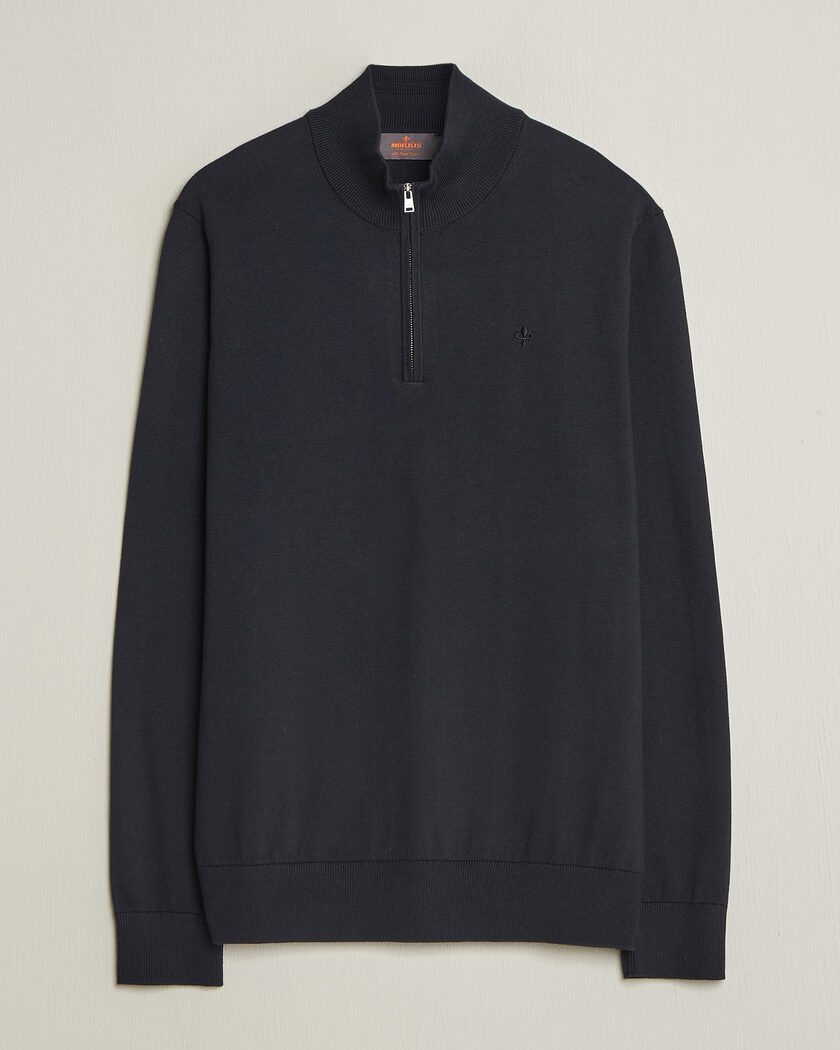 Morris Riley Half-Zip Navy – Blå