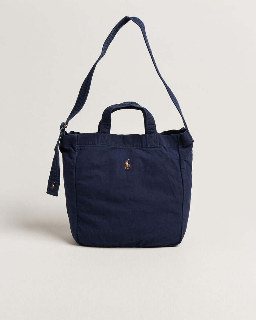 Polo Ralph Lauren Canvas Tote Bag Newport Navy – Blå