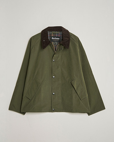 Barbour Heritage Oversize Transporter Casual Jacket Sage – Grønn