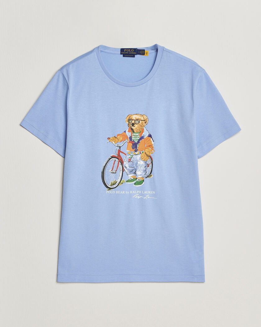 Polo Ralph Lauren Jersey Bear T-Shirt Austin Blue – Blå