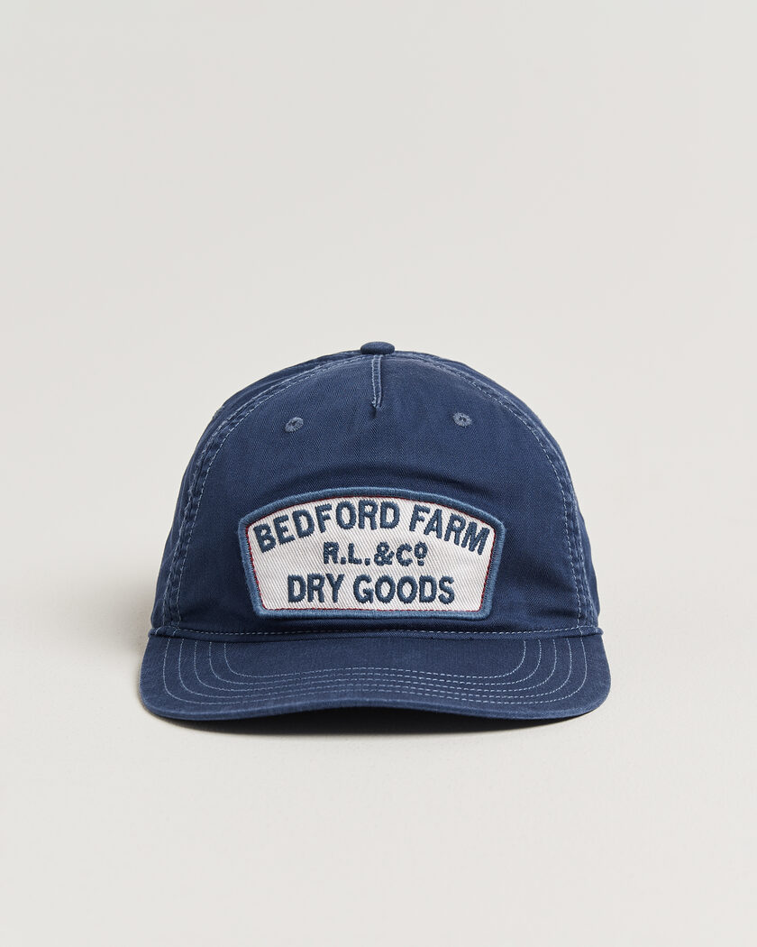 Polo Ralph Lauren Cotton Cap Dark Cobalt – Blå