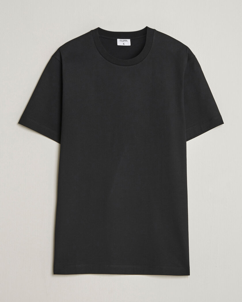 Filippa K Filip Crew Neck T-Shirt Black – Svart
