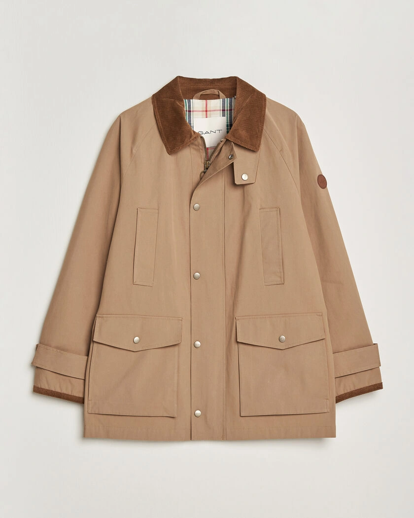 GANT Field Decker Jacket Warm Khaki – Beige