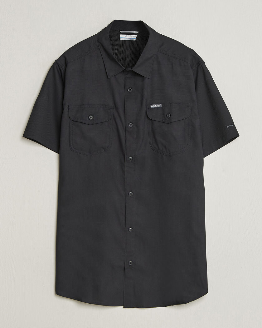 Columbia Utilizer II Short Sleeve Ripstop Shirt Black – Svart