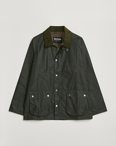 Barbour Lifestyle Tartan Ambleside Wax Jacket Archive Olive – Grønn
