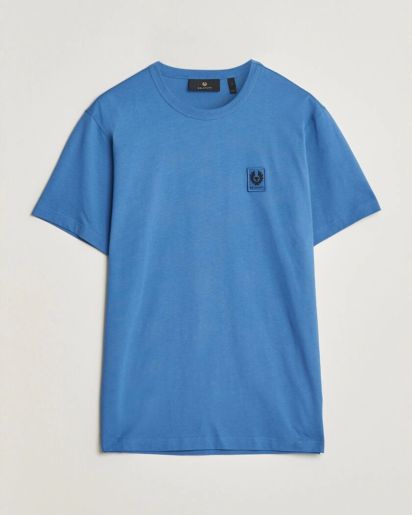 Belstaff Signature Crew Neck T-Shirt Marine Blue – Blå