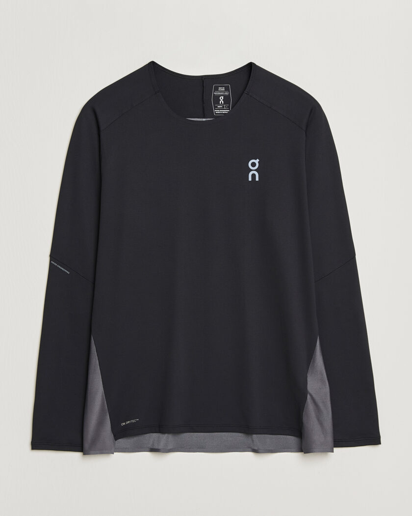 On Performance Long Sleeve T-Shirt Black – Svart