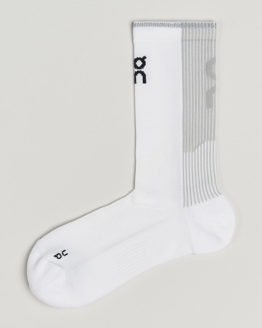 On Performance Run Sock High White – Hvit