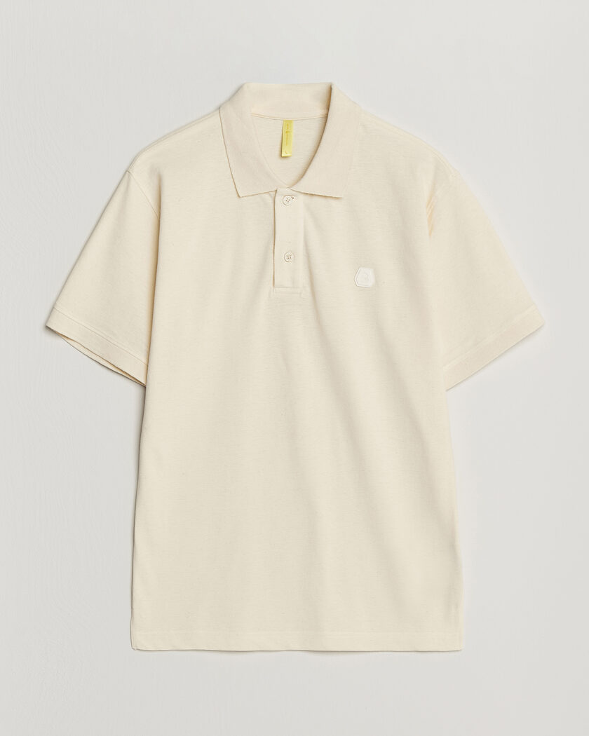 Sail Racing Tornado Cotton/Linen Pique Polo Off White – Hvit
