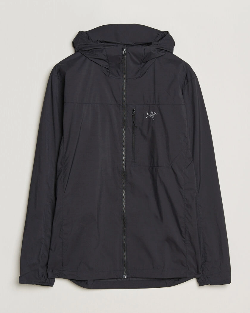 Arc'teryx Squamish Lightweight Hooded Jacket Black – Svart