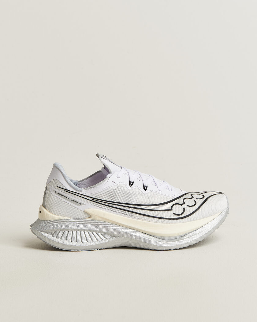 Saucony Endorphin Pro 5 White/Black – Hvit