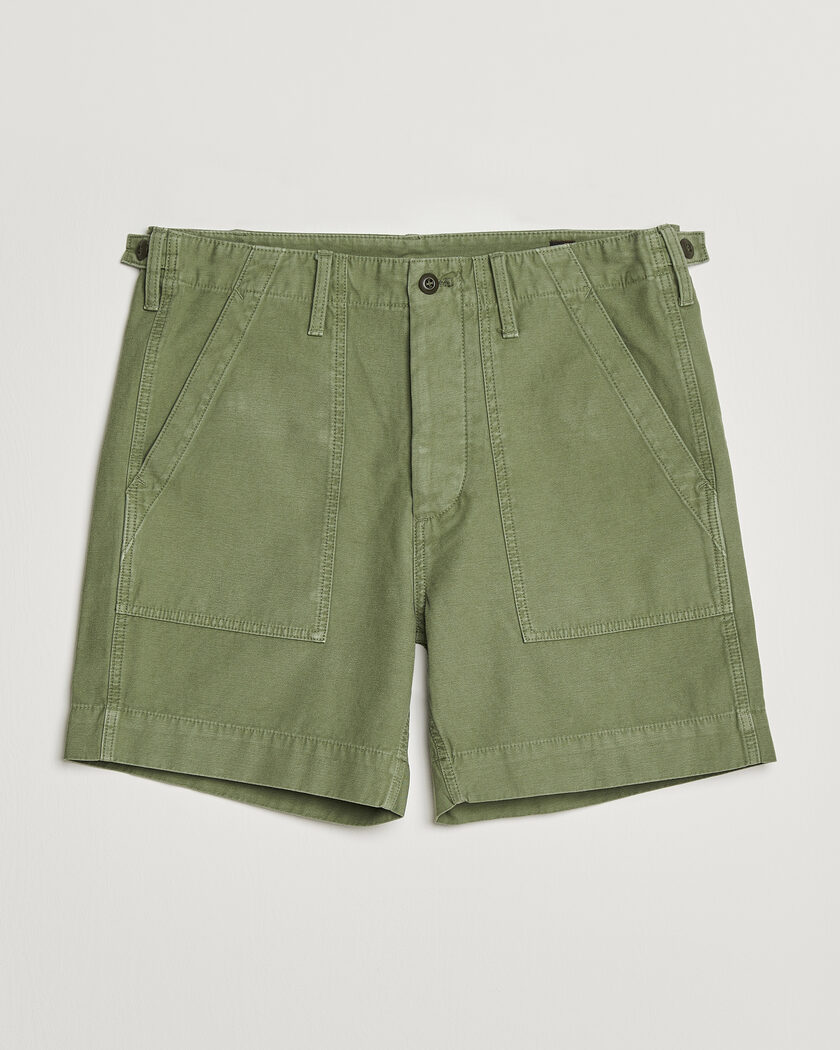 Filson Field Cargo Shorts Washed Fatigue Green – Grønn