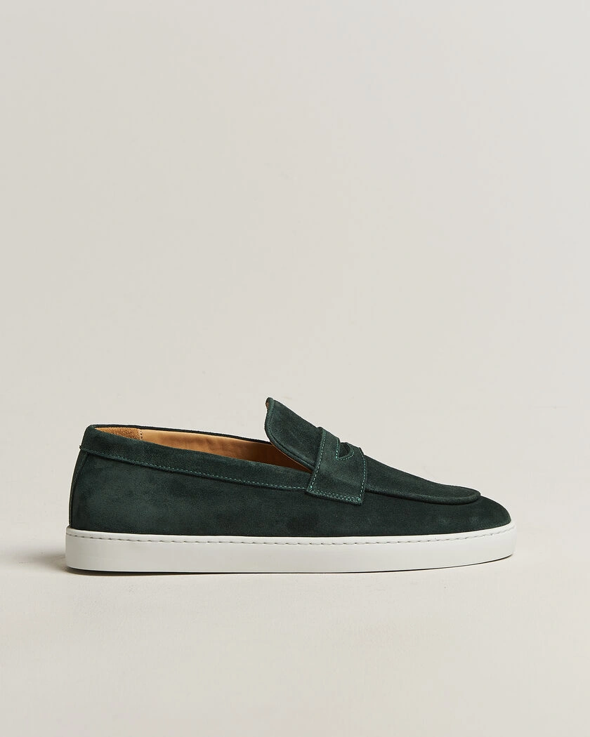 Fliteless Suede Penny Sneaker Green – Grønn