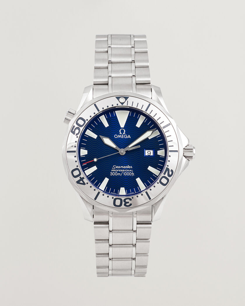 Omega Pre-Owned Seamaster 300M Electric Blue