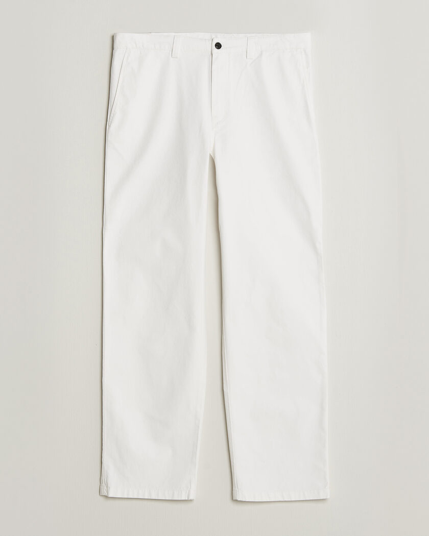 J.Lindeberg Devyn Cotton Twill Pants White – Hvit