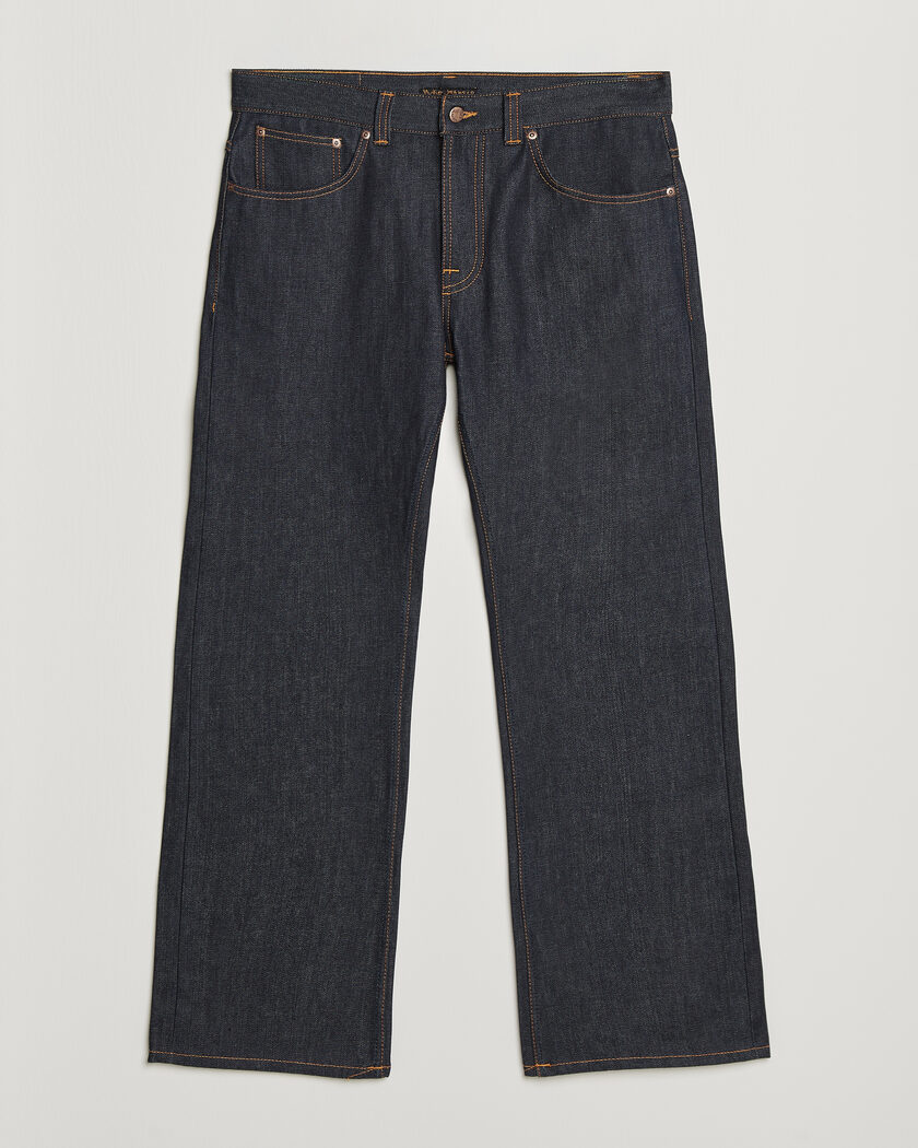 Nudie Jeans Regular Alf Jeans Dry One – Blå
