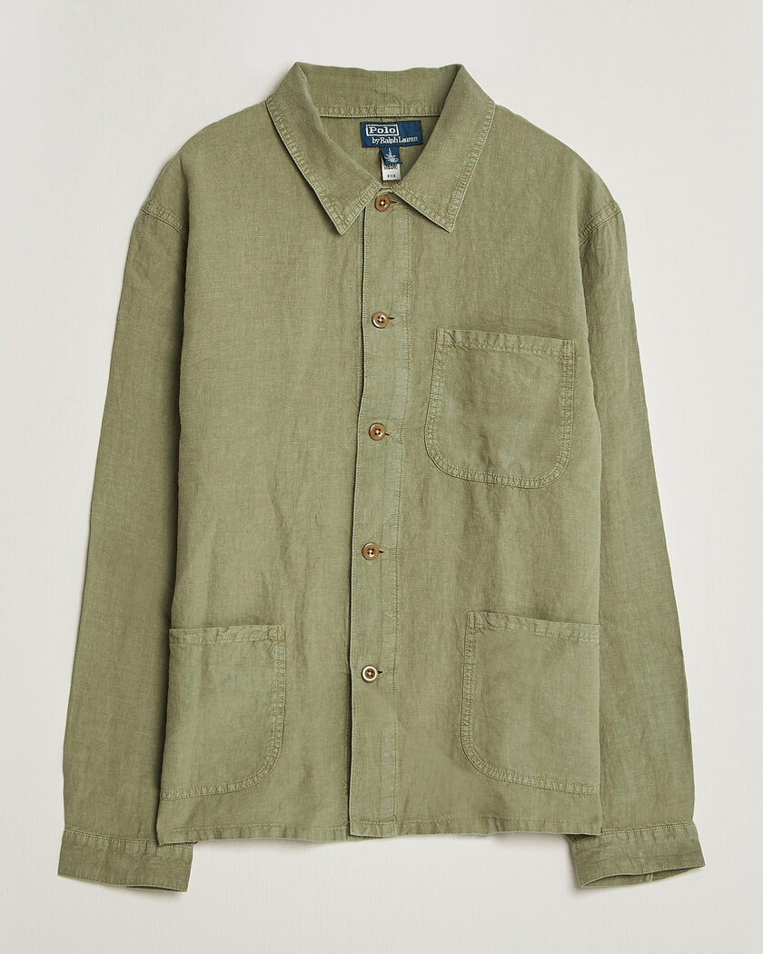 Polo Ralph Lauren Chore Unlined Field Jacket Sage Green – Grønn
