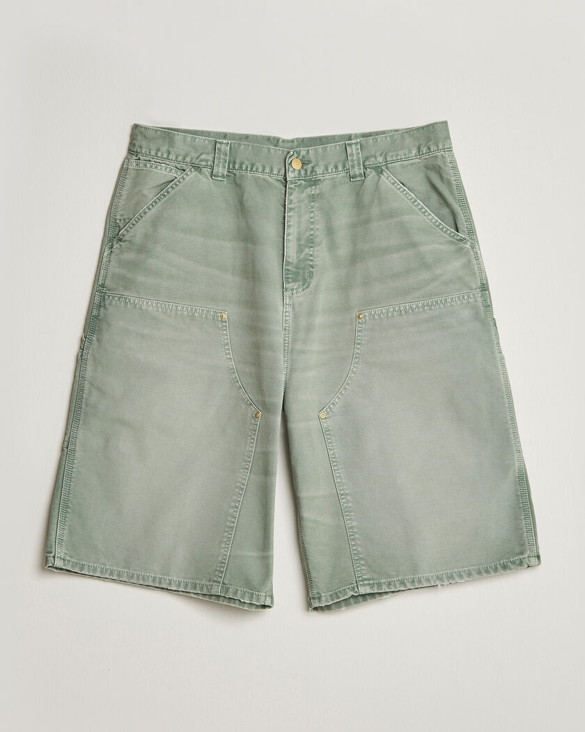Carhartt WIP OG Dearborn Canvas Double Knee Shorts Shady Green – Grønn