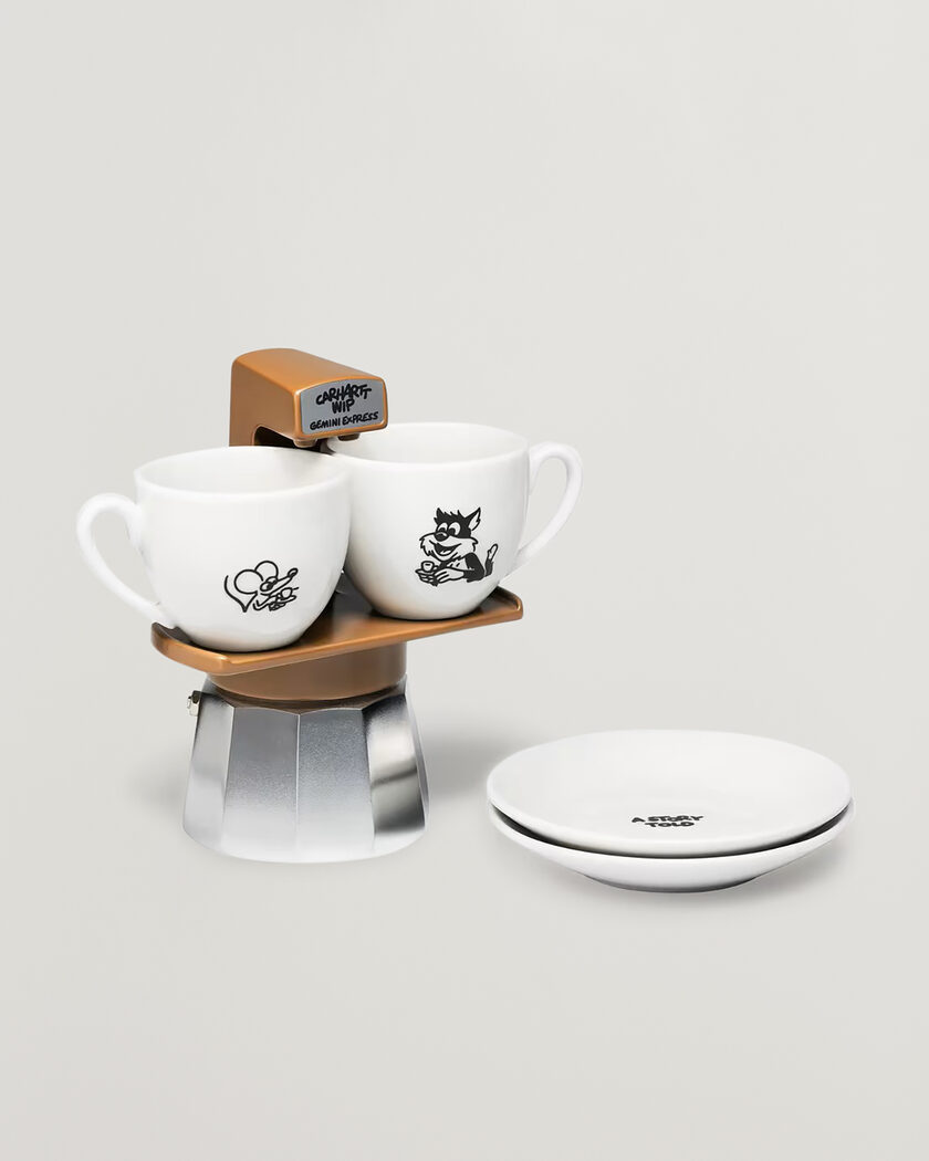 Carhartt WIP Gemini Express Coffee Break Espresso Maker Brown
