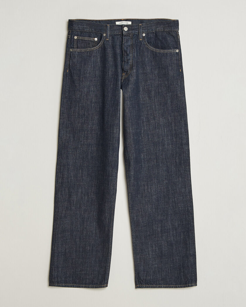 Sunflower Loose Jeans Simple Rinse – Blå